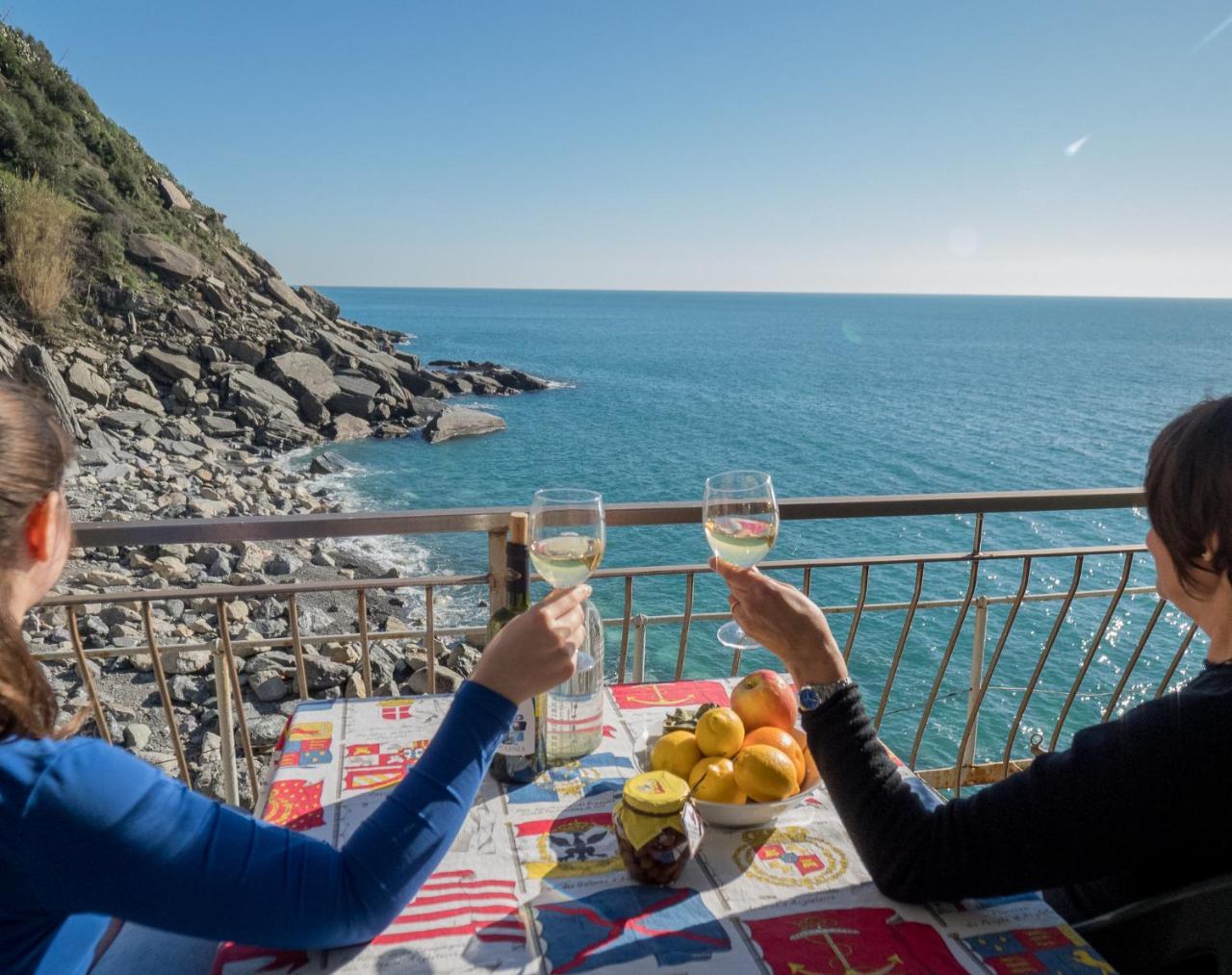 Unda De Ma Sea View Terrace Apartment Vernazza Exterior photo
